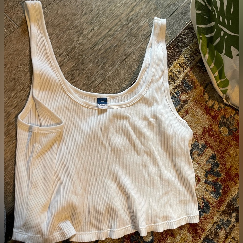 Women's XXL crop tank